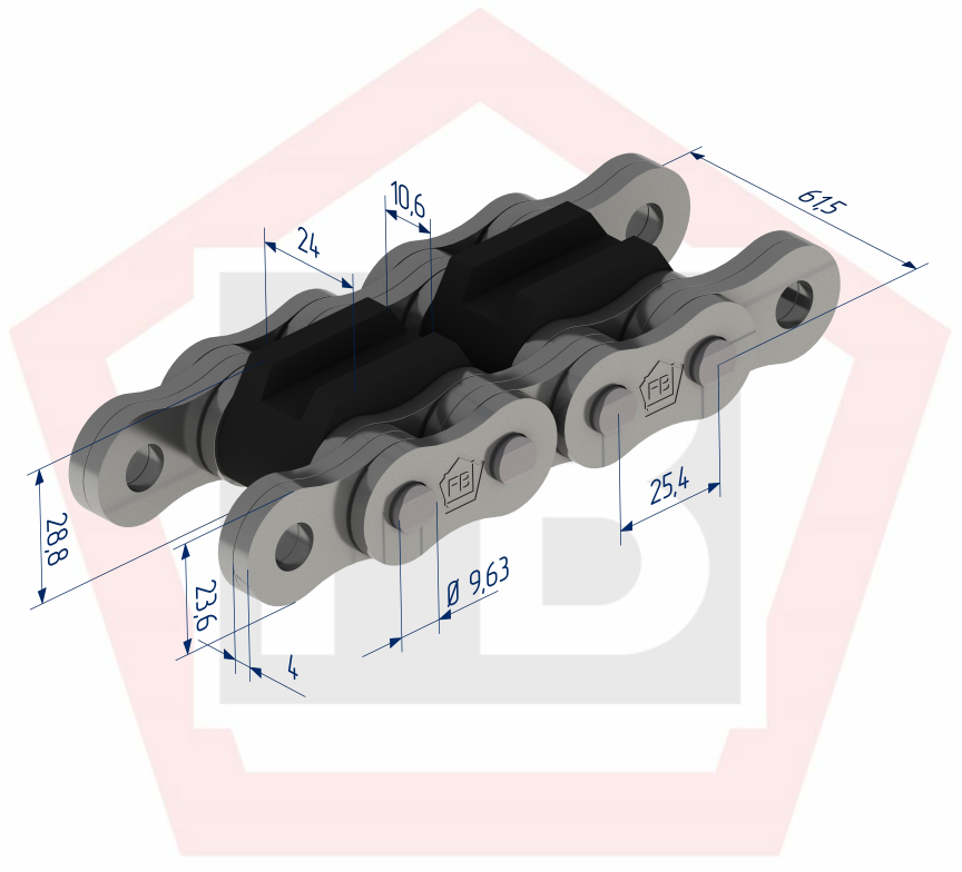 Flyerkette für Lindestapler - 9495116... Flyerkette für Lindestapler - 9495116...