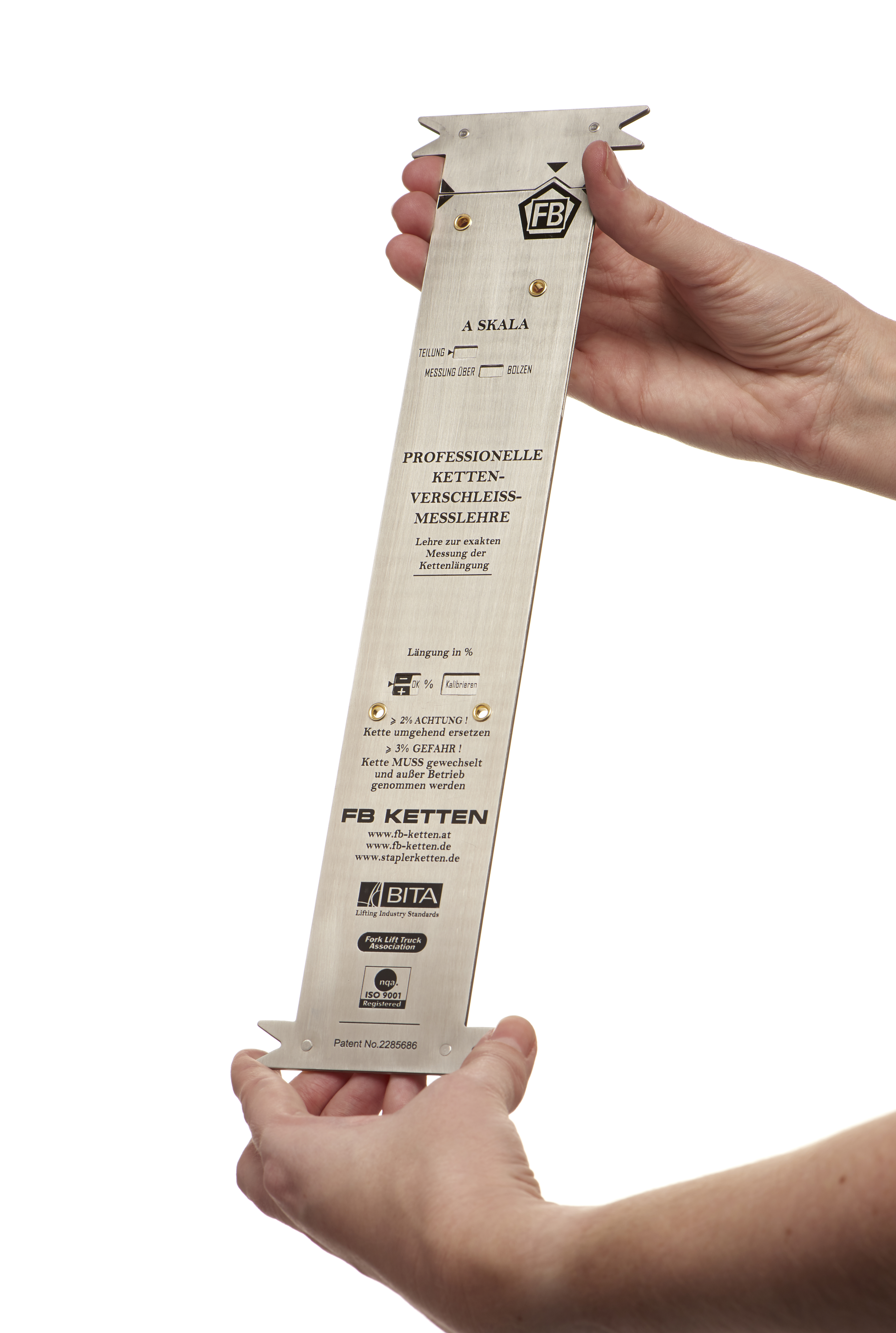 FB-Kettenmesslehre Edelstahl